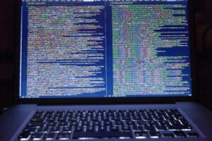 A picture of code representing a llms.txt file for a law firm website.