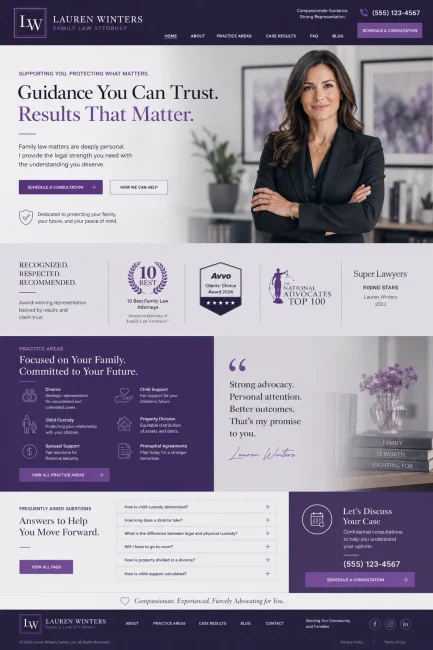 Family_Law_Attorney_Sample_Website